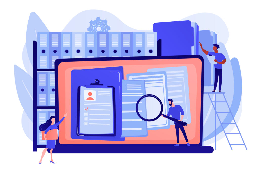 فرآیند مدیریت اسناد و آرشیو الکترونیک